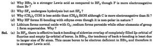 15 BBr3 is a stronger Lewis acid compared to BF3