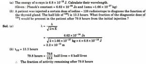 7 energy of Alpha ray calculate wavelength