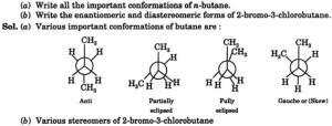 7 write all important conformations of n-Butane