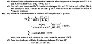 9 ration of rate constants of a reaction