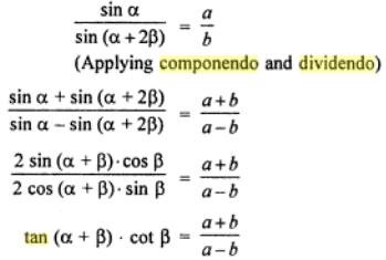 46a Componendo Dividendo Trigonometry