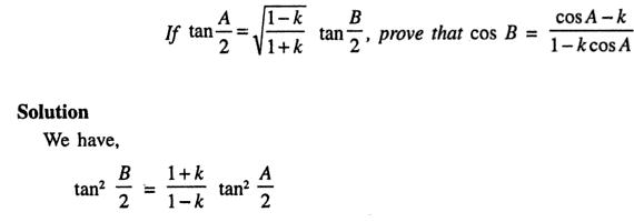 49a Componendo Dividendo Trigonometry