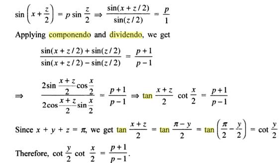 63b Componendo Dividendo Trigonometry